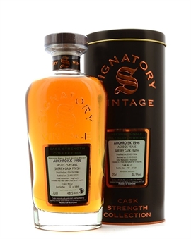 Auchroisk 1996/2022 Signatur 25 år Sherry Cask Single Speyside Malt Whisky 48,5%